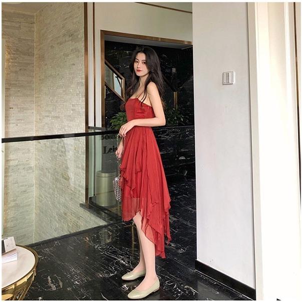 肩出し ワンピース レディース キャミソール フィッシュテール 夏 ボヘミア風 セクシー ビーチ サマードレス リゾートノースリーブ デート