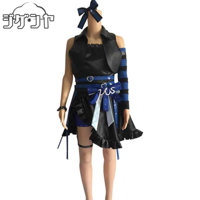 ラブライブ! School idol project　スクフェスAC　オリジナル衣装　第3弾　パンキッシュ・ロック・ガール　園田海未　コスプレ衣装