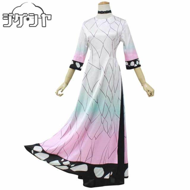鬼滅の刃　胡蝶しのぶ　チャイナドレス　コスプレ衣装