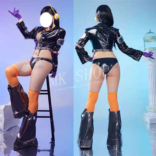 送料無料 海賊王ONE PIECE ワンピース 風 ニコ？ロビン コスプレ衣装 ウィッグ 耳飾り 足飾り cosplay コスチュームパーティーグッズ仮装演出