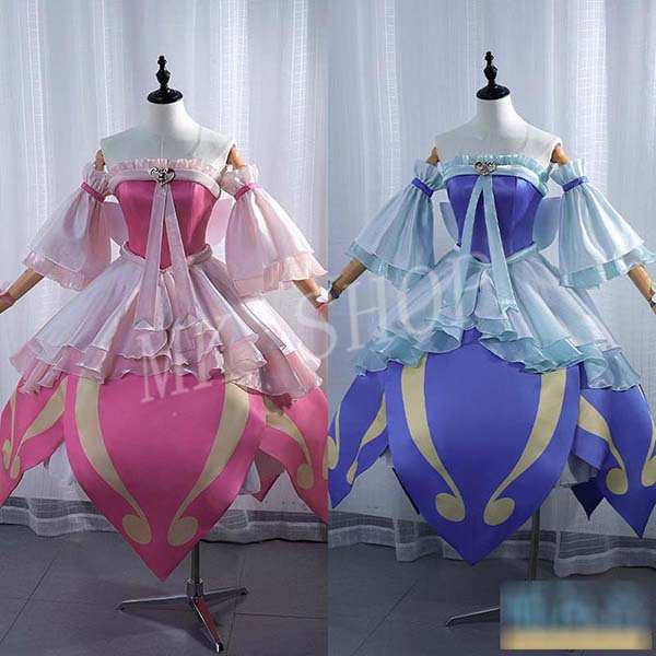 ふしぎ星の☆ふたご姫 風 ファイン Fain/ レイン Rein 新衣装 コスプレ衣装 cosplay ハロウィン 演出服 変装