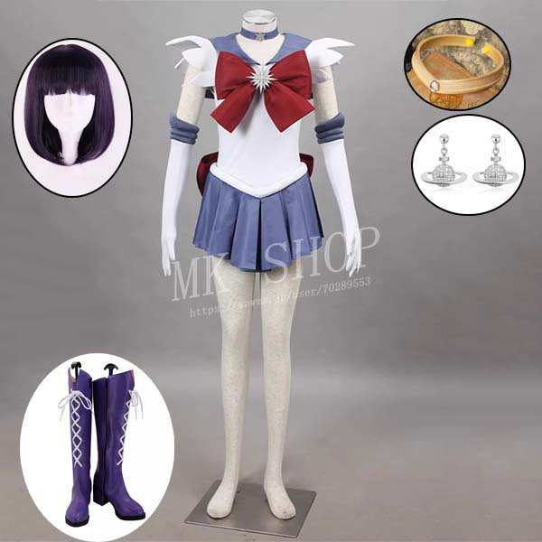 美少女戦士セーラームーン 天王（てんおう）はるか 風 コスプレ 衣装 cosplay 服 仮装 変装 ハロウィン クリスマス プレゼント 祭りコスチューム 劇場版 セーラー戦士 天王はるか（てんおうはるか） スーパー 戦闘服