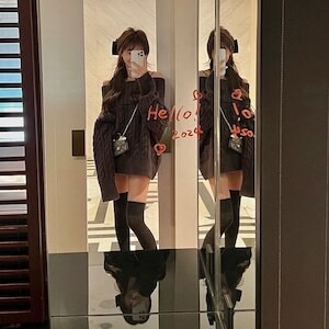 セクシー デコルテ 肩出し レディース ワンピース ニットワンピ ミニ