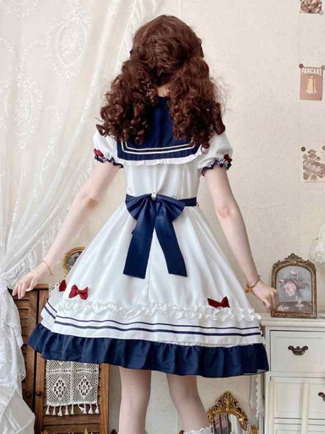 ワンピース レディース ロリータワンピース ロリィタ ゴスロリ Aライン