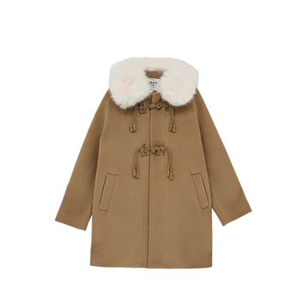 ショートコート 可愛い 冬服 ステンカラーコート レディース