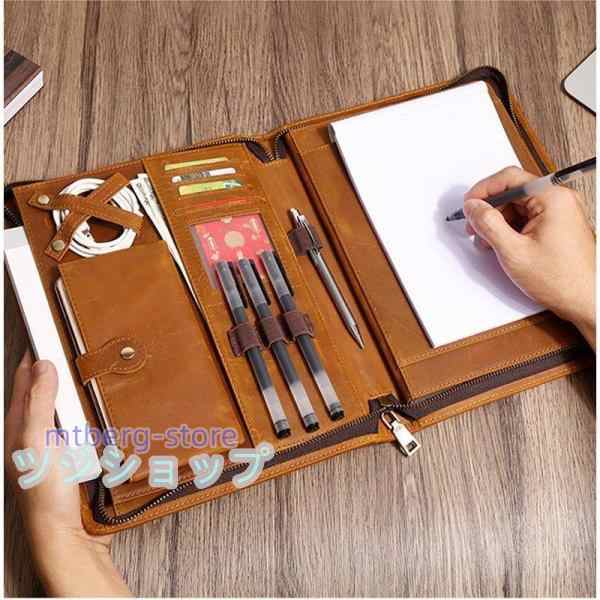 タブレットケース 本革 レザー 多機能 iPadケース カバー ペンポケット アイパッドケース ブック型 iPad9.7 ペン収納 ipadケース第8世代