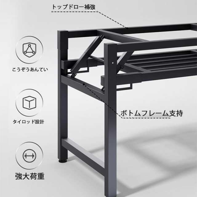 パソコンデスク デスク 机 学習机 勉強机事務机 折りたたみ式テーブル 学生用デスク 実木脚の小さなテーブル デスクPCデスク 簡易レンタ_6