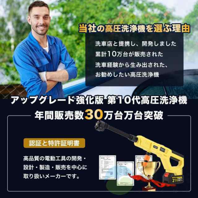 高圧洗浄機 年末のお掃除に マキタ コードレス高圧洗浄機 MHW080D