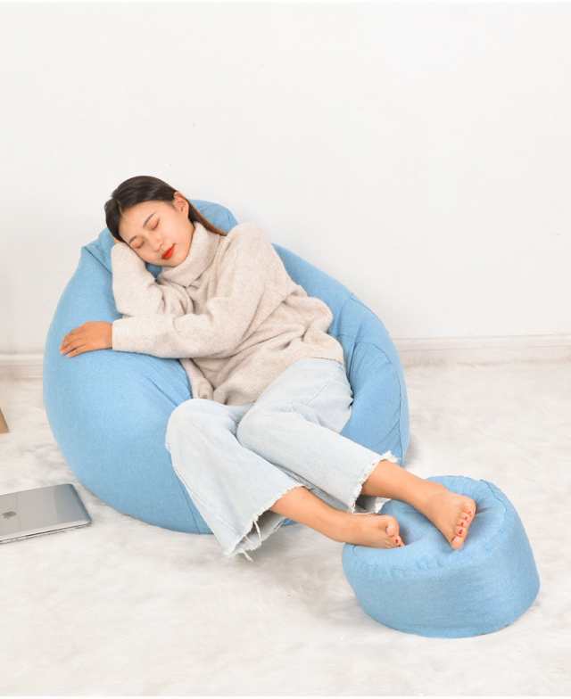 ビーズクッション ソファ 椅子 座椅子 フロアクッション ビーズソファ カバー付き 新生活 一人暮らし_12