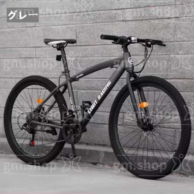 自転車 バイク マウンテンバイク 太いタイヤ 21 24 27 30段変速 24インチ 26インチ スポーツアウトドア メンズ レディース_3