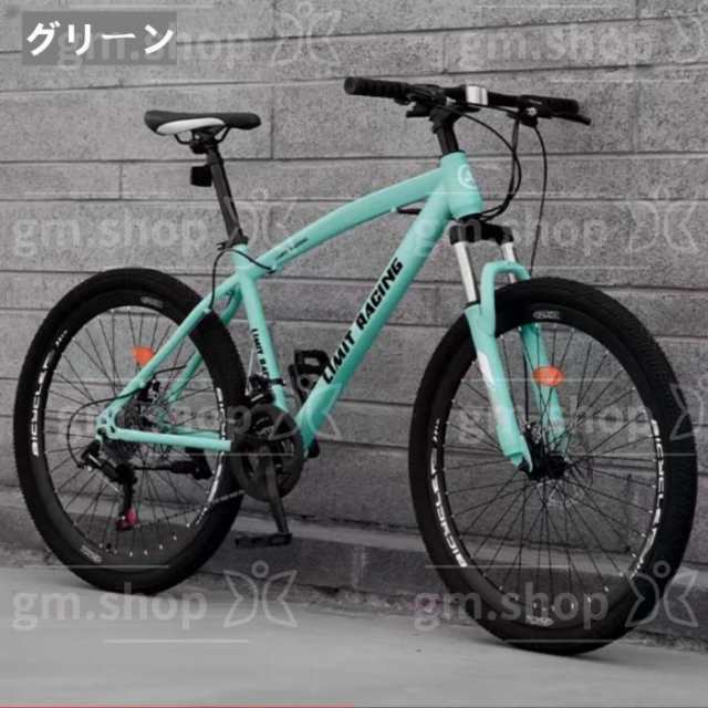 自転車 バイク マウンテンバイク 太いタイヤ 21 24 27 30段変速 24インチ 26インチ スポーツアウトドア メンズ レディース_4