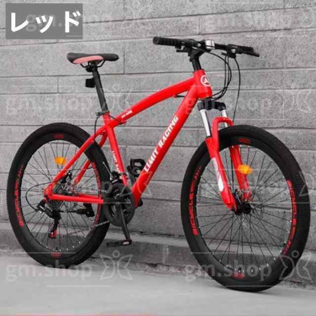 自転車 バイク マウンテンバイク 太いタイヤ 21 24 27 30段変速 24インチ 26インチ スポーツアウトドア メンズ レディース_5