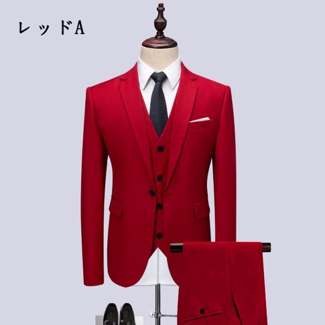 【送料無料】1ボタンスリムスーツ フォーマル スーツ ビジネススーツ シングル メンズスーツ 9カラー 紳士服 男性用背広 就職活動suit 3_3
