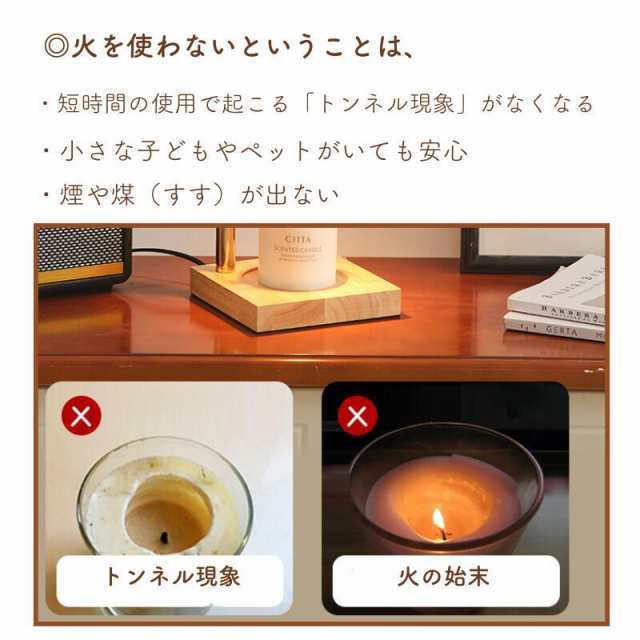 【2025最新発売】キャンドルウォーマーランプ 海外インテリア テーブルランプ デザイン雑貨 アロマランプ 間接照明 寝室 ベッドサイド アロマキャンドル　アイアン台座_2