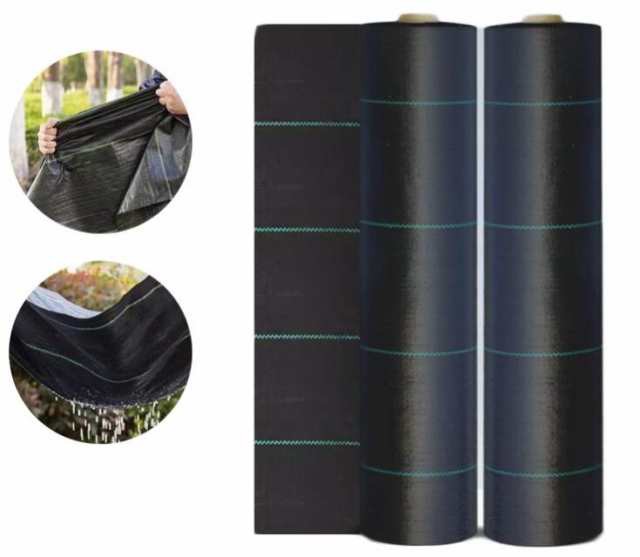防草シート 2m×100m 除草シート ロール 雑草防止シート 草除け 防草 シート 農用シート UV剤入り 人工芝 芝生 草 庭 駐車場 草よけ 雑草防止 雑草対策 雑草 生えない 農業 園芸用 ガーデニング 庭 田んぼ 畑 雑草 耐用年数 約7-12年用