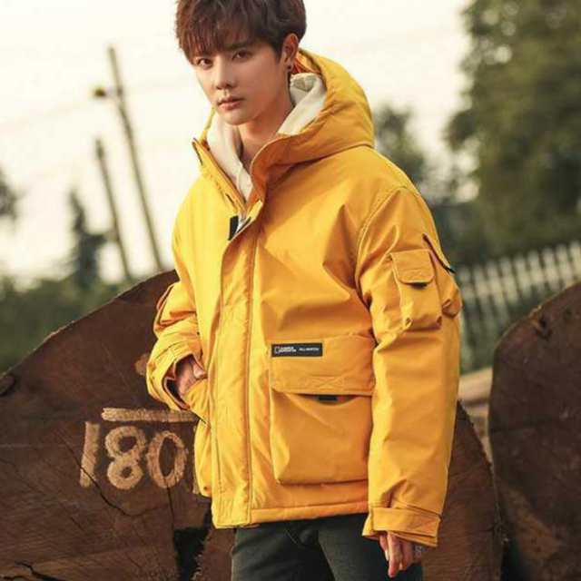 《送料無料》綿入りコート 中綿コート ウインドブレーカー フード付き 厚手 防寒 暖か ゆったり メンズ ジャケット 防寒ウェア アウトドアジャケット ウインドブレーカー 冬服 おしゃれ 新作