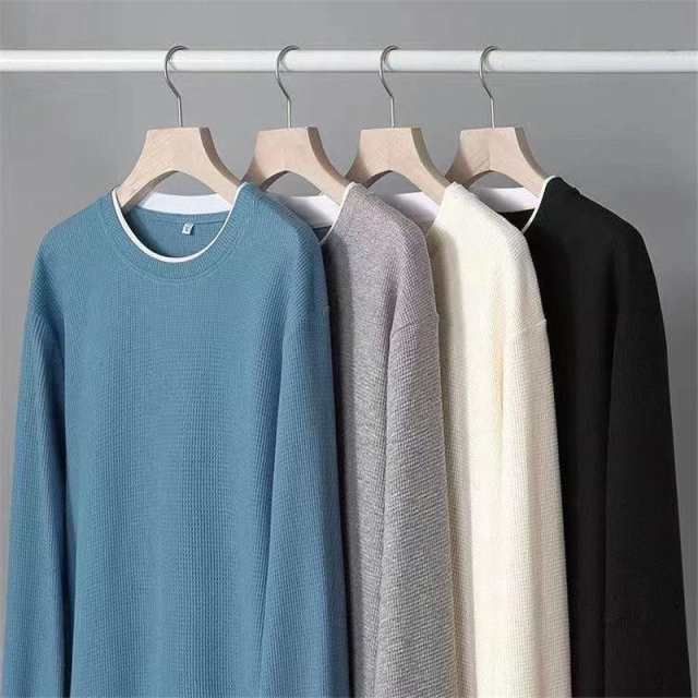トレーナー メンズ スウェット 長袖 Tシャツ 春 夏 秋 冬 ビッグシルエット ゆったり 春 秋服 インナー スポーツ プルオーバー カジュアル_3