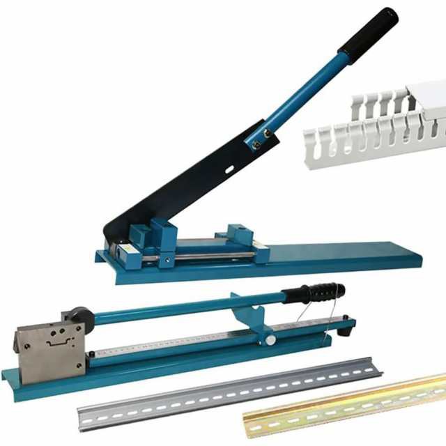 二重溝レールカッター、50cm定規付き手動ガイドレールカッター、レール