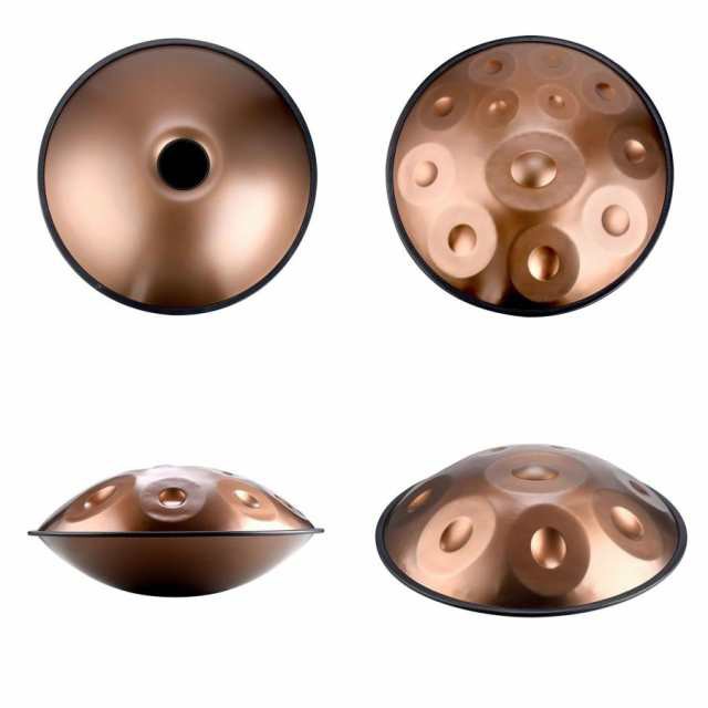 432Hz 9ノート ハンドパン スティールパン　スチールドラム　ハンドドラム Amazon | ハンドパンドラム スチールハンドパン、9/10/12/14 ノート