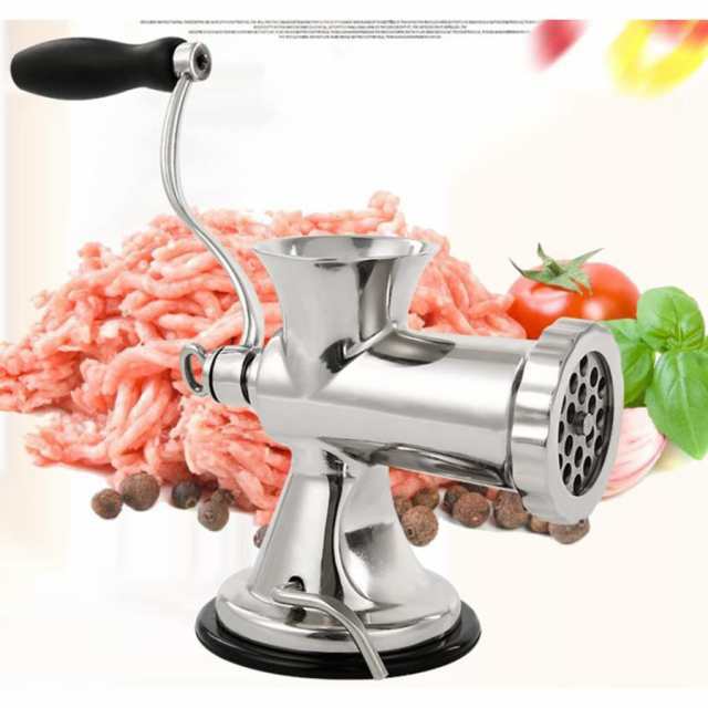 送料無料 ミートチョッパー 手動式ミンサー ミンチ 挽肉 肉挽き 豆挽き機 新品 未使用 送料無料 ミートチョッパー◇手動式ミンサー ミンチ