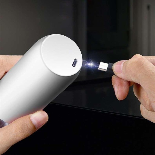 電動ミル 電動ミルペッパー ソルトミル 電動マルチミル 黒コショウ 岩塩 胡椒グラインダー USB充電式 粗さ調整 ライト付き 6段階調節_5