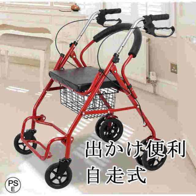 シルバーカー 車椅子 軽量 折りたたみ 手押し車 歩行器 高齢者 屋外 老人 家庭 買い物 散歩 コンパクト 小型 ノーパンク 介助 持ち運び 買い物カート_2