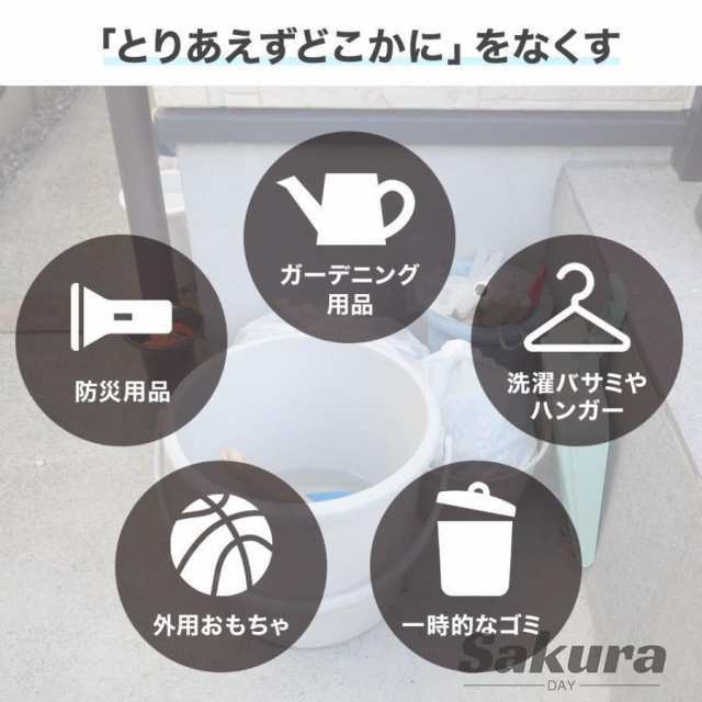 物置 屋外 倉庫 小型 収納庫 棚 高さ84cm 可動式 スチール 収納ボックス ベランダ ポリタンク 錆 おしゃれ 庭 引き戸 ロッカー スチール物置_10