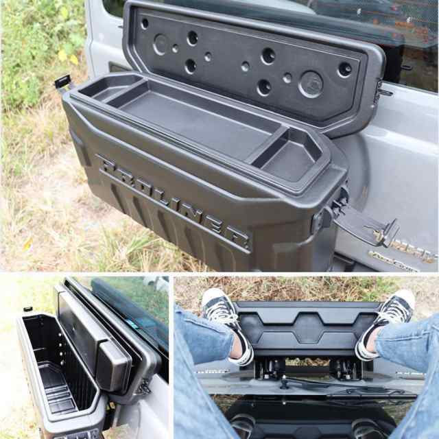 長靖工業 新型スズキジムニー リア収納ボックス JB64 ジムニーシエラJB74 テールゲート 工具箱 ツールボックス 小物収納 外装パーツ アクセサリー カスタム専用