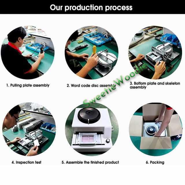エンボス機、72文字の手動カードエンボス機、カード作成用PVCおよびID VIPカード用のエンボススタンピングマシン、使いやすく、耐久性_6