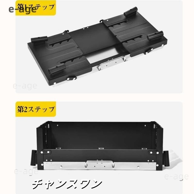 家庭用グリル屋外バーベキュー家庭用無煙バーベキューグリル折りたたみ