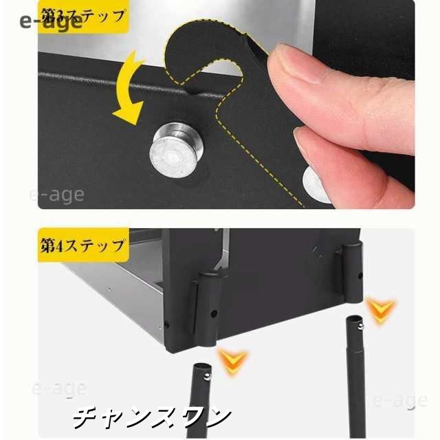 家庭用グリル屋外バーベキュー家庭用無煙バーベキューグリル折りたたみ