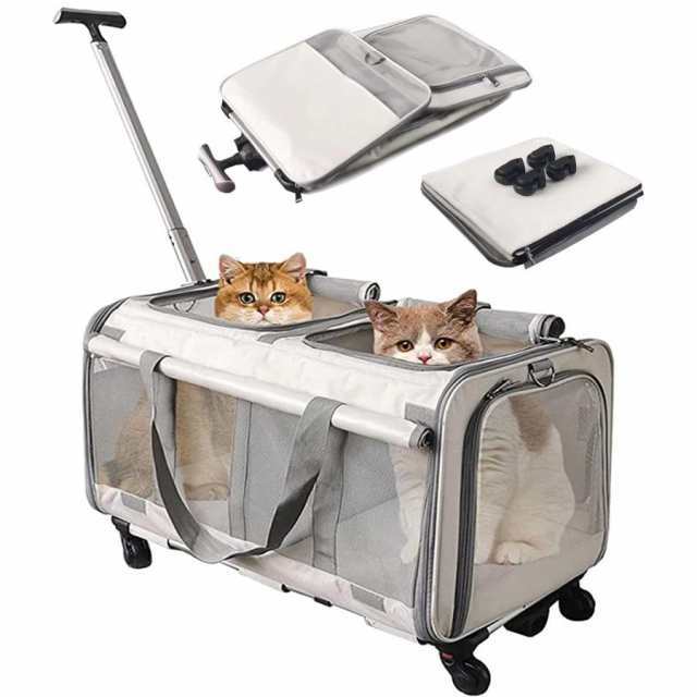 Tresbro 猫 リュック ペット 【第二世代アップグレード版】ロック式ファスナー・3面カーテン付きの ペットキャリー 犬 通気性 Amazon.co.jp: Tresbro 猫 リュック ペット 【第二世代アップグレード版】ロック式ファスナー・3面カーテン付きの ペットキャリー  犬 通気性 猫 きゃりーバッグ 小型犬・小動物用 旅行/通院/災害避難に最適 ダークグレー : ペット用品