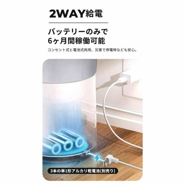 【ほっち】自動給餌器 猫 犬 うさぎ 自動餌やり機 ペット給餌機 タイマー 定時定量 清潔便利 フード ディスペンサー スマホ連動 オート 取り外し可能 旅行 新生活 一人暮らし 大容量 多頭飼い エサ 密閉 ロック蓋が閉まる 洗える_4