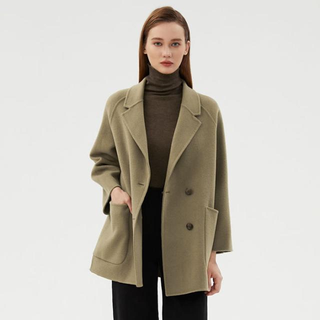 チェスターコート レディース コート ウールコート ウール100％ アウター 冬服 韓国ファッション オーバーサイズ 春 秋 冬 防寒 保温 厚手 暖かい 大きいサイズ あったか ゆったり きれいめ 細身 高品質 高級 上品 OL通勤 ビジネス ジャケット 20代 30代 40代