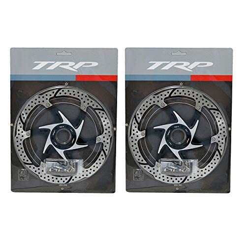 TRP TRP-33 MTB Road Bike Disc Brake Rotor 6-Bolt 203mm 2PCS STB2187