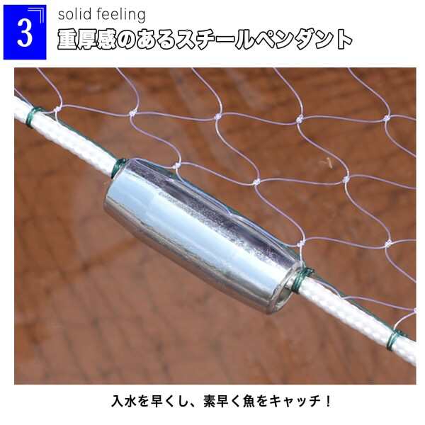 GRmkt 投網 投げ網 仕掛け網 手投げ網 初心者 魚 漁 海 川 池 細かい 網目 3.6mの通販はau PAY マーケット - 松ショップ |  au PAY マーケット－通販サイト