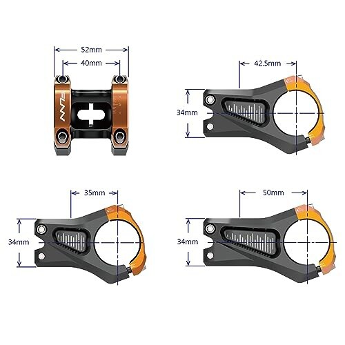 Funn イコライザー (Equalizer) バイクステム - ゼロライズ、長さ35mmのステム、35mmのバークランプ付き。マウンテンバイクとBMXバイク用の通販はau  PAY マーケット - 松ショップ | au PAY マーケット－通販サイト