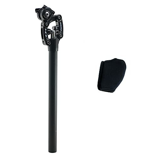 SR SUNTOUR SP12 NCX Suspension Seat Post with Protective Cover 27.2X400mmBlack VK1918