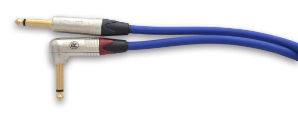 Reference Cables RIC 01 ライブ用 青 ストレート-Ｌ字 4.5m