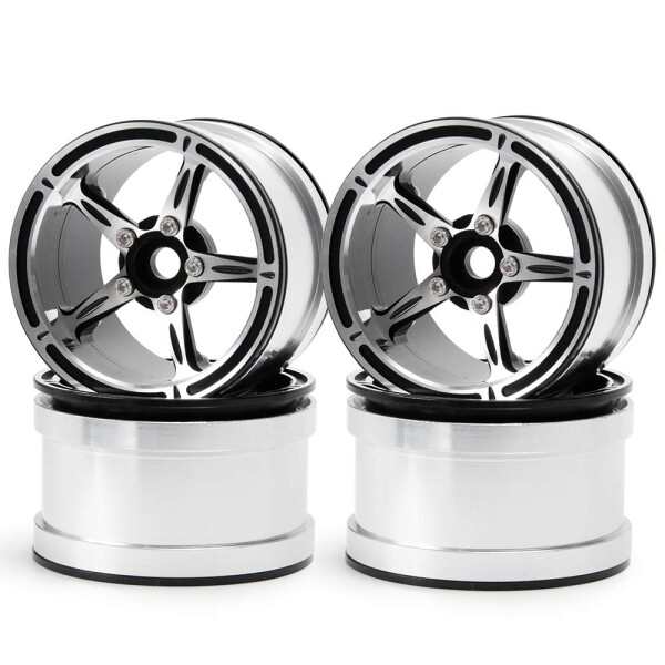 2.2 インチインターナル ビードロックリングホイール タイヤインナー Internal Beadlock Wheels Hub ラジコン カー Wraith 90018に RC Cr