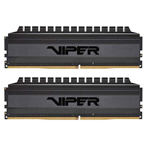 Patriot Memory Viper4 Blackout Series DDR4 3600MHz PC4-28800 64GB (32GB x 2枚) プレミアムブラックヒートシンク デスクトップ用メモ