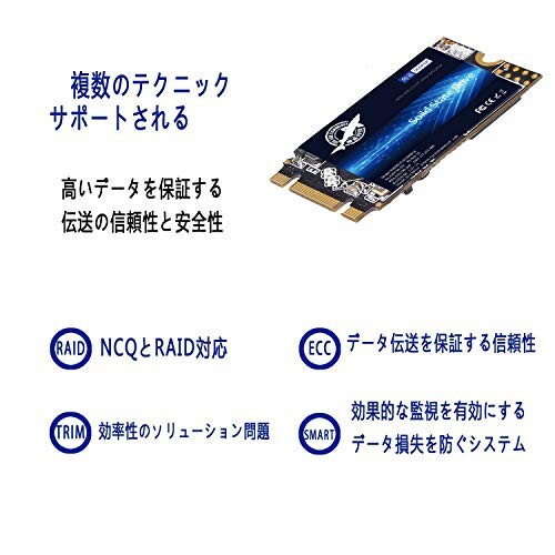 M.2 2242 Solid State Drive 500GB Ngff Dogfish 内蔵SSD Sata3 SataIII 42 * 22MM 高速mini内蔵 Hard Drive M2 SSD ノート/パソコン/適