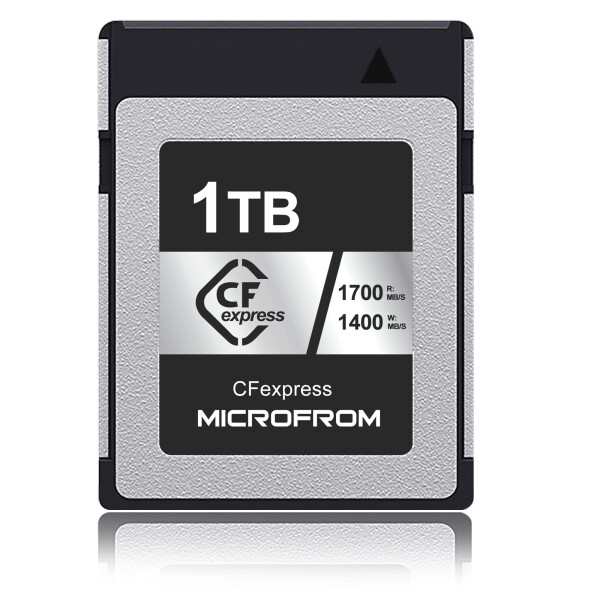 MICROFROM デジタル メモリーカード高速性能 書き込み速度1400MB/s 読み出し速度1700MB/s 8K RAW動画記録対応 1TB