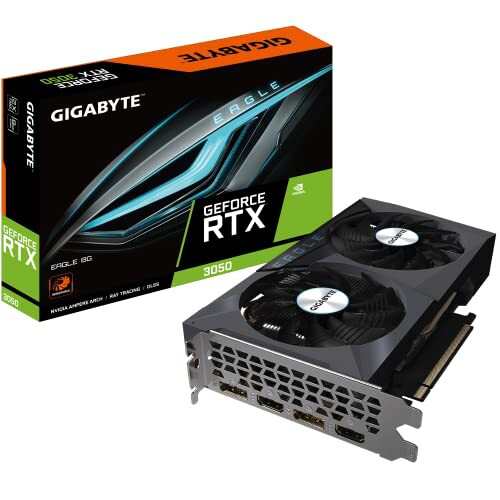 GIGABYTE GV-N3050EAGLE-8GD 黒