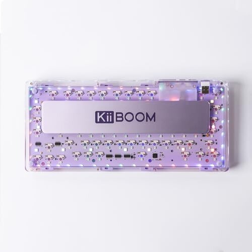 KiiBoom Phantom 81 ゲーミングキーボード 75% ホットスワップ対応 ガスケットマウント BT5.0/2.4GHz/USB-C有線 メカニカルキーボード ワ