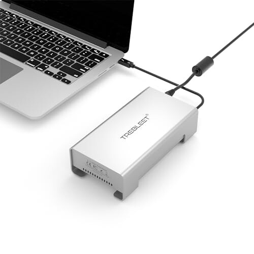 Thunderbolt 3 to U.2 NVMe SSDエンクロージャー、最大3000Mb / s、USB4、Type C to U.2(SFF-8639)PCIeアダプター、アルミニウム外部2.5