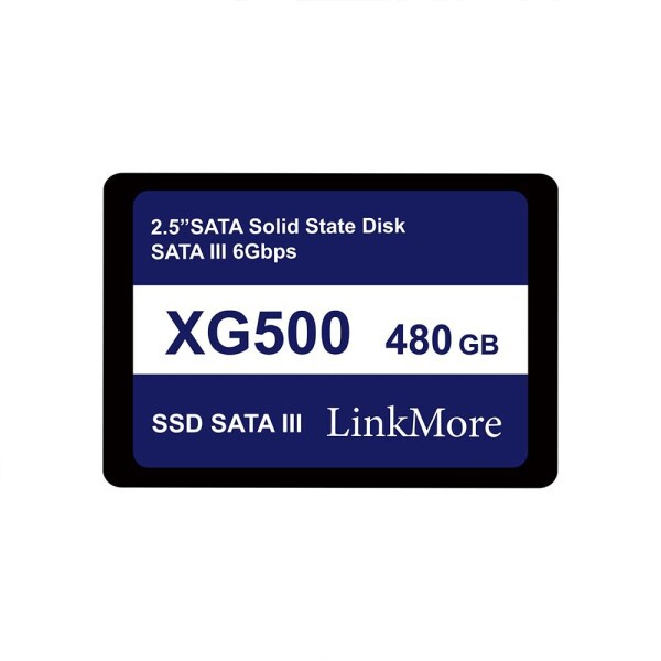 LinkMore XG500 480GB 2.5インチ SSD SATA3 6Gb/s (読込最大500MB/s)