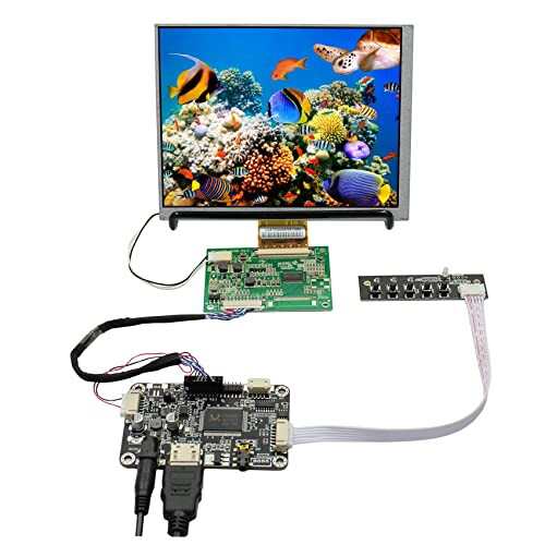 VSDISPLAY 7インチ 液晶パネル CLAA070MA0ACW 解像度 800x600 HDMIコントローラー