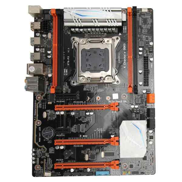 X79?P3 コンピュータマザーボード、4 チャンネル DDR3 デスクトップマザーボードサポート LGA2011 ピン CPU、SATAM.2 NVME ATX デスクト