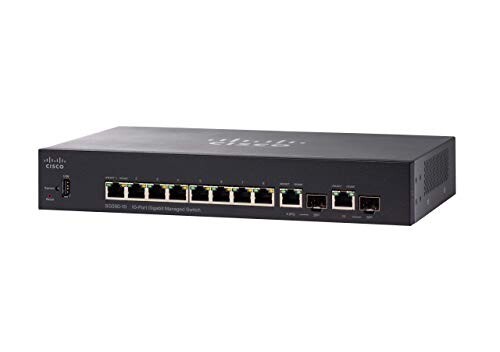 Cisco SG350-10 10-port Gigabit Managed Switch SG350-10-K9-JP